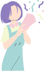 Birthday party character