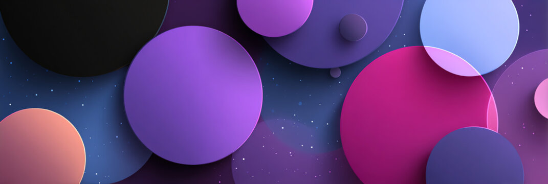 Dark modern flat design with neon accents, geometric layers, and subtle tech grids&mdash;perfect for dev environments or dark UI apps. High-res, 