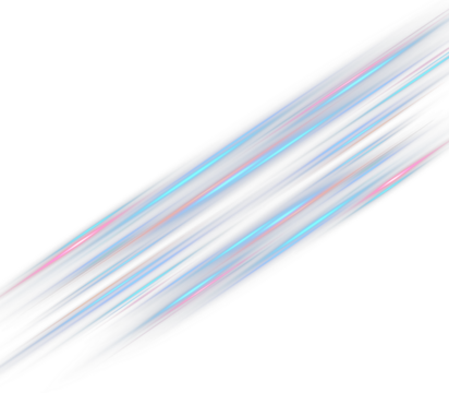 Speed Effect with Blue Light Lines – Motion Trail Vector on White Background, Abstract Fast Movement Design, Glowing Stripes for Tech Banner, Futuristic Dynamic Energy Illustration.PNG