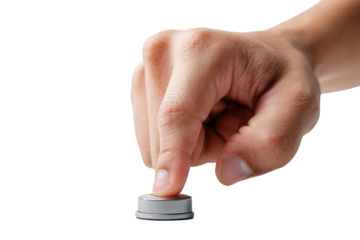 Pressing button with precision