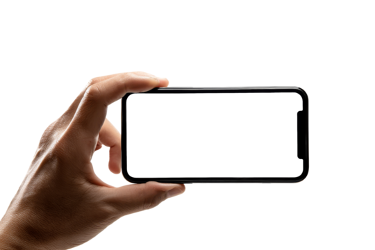 Smartphone studio minimalist focus