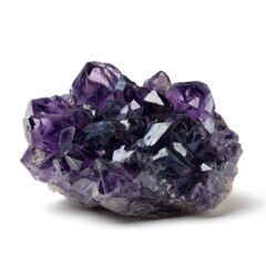 Fototapeta premium Cluster of amethyst crystals