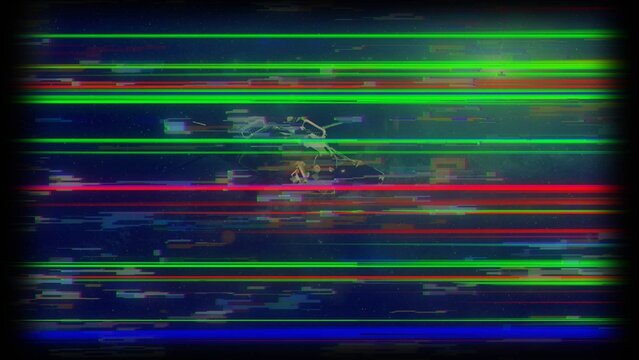 RGB Glitch Overlay Backgrounds