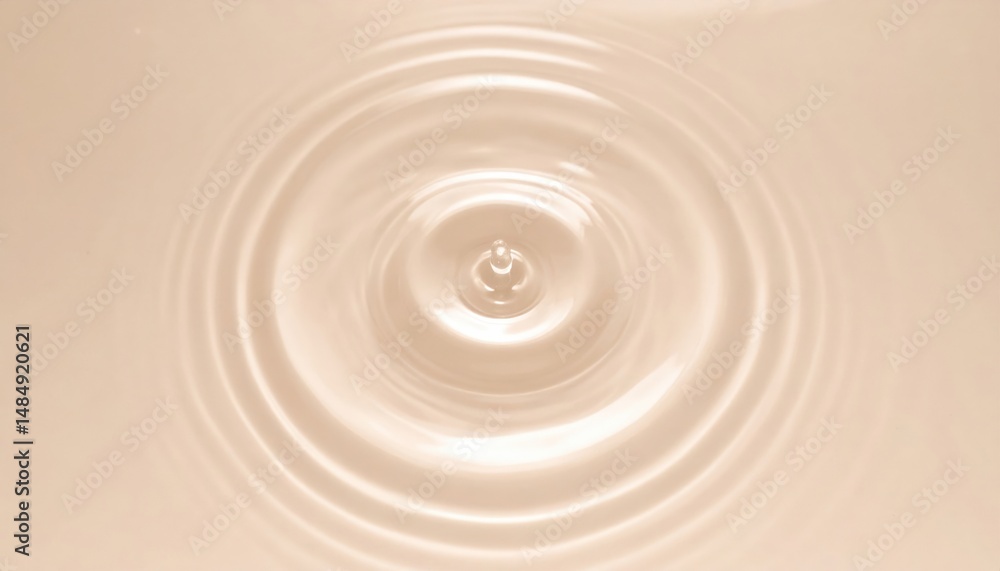 Poster rippling water drop action calm surface nature scene tranquil environment close-up view serenity con