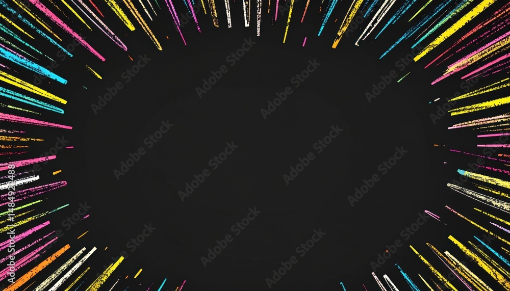 Poster dynamic color explosion abstract background graphic design vibrant environment creative viewpoint vi