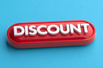  vibrant red discount sign