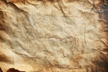 Worn antique parchment paper with torn edges and stains