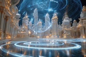 Fashionable horse in sunglasses on pastel background, perfect for personalized text. High quality