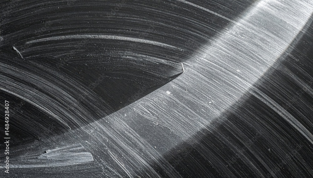 Poster dynamic motion of light on dark surface abstract art modern aesthetic artistic studio close-up view 