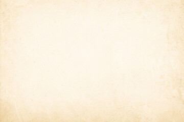 Colour old concrete wall texture background. Close up retro plain cream color cement wall...