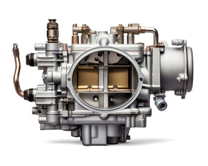 car  Carburetor on a transparent background 