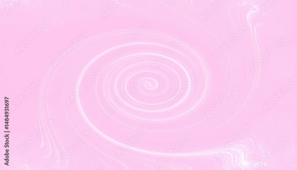 Poster swirling pink patterns abstract art digital artwork soft environment top-down view visual aesthetics