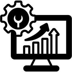 After Sales Service Mixed Icon Vector Illustration