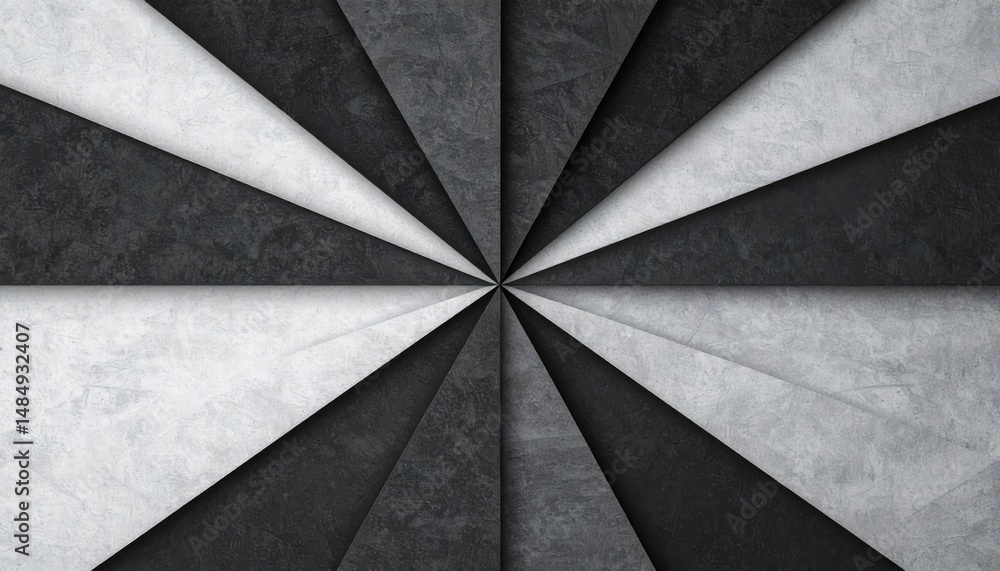 Poster dynamic geometric patterns abstract art digital design modern aesthetics close-up visual composition