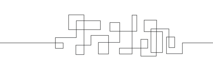 Hand-Drawn Scribbles of Tangled Intertwined Lines in Different Shapes and Size. Editable Line. Adjustable&nbsp;Stroke&nbsp;Width . Vector Illustration . EPS 10 . 