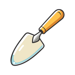 garden trowel icon, garden trowel vector illustration-simple illustration of garden trowel, perfect for garden trowel logos and icons