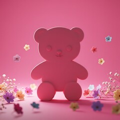 Pink Paradise: Teddy's Bloom