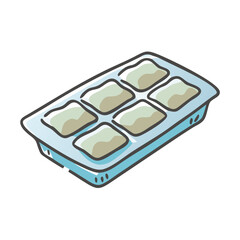 seed starter tray icon, seed starter tray vector illustration-simple illustration of seed starter tray, perfect for seed starter tray logos and icons