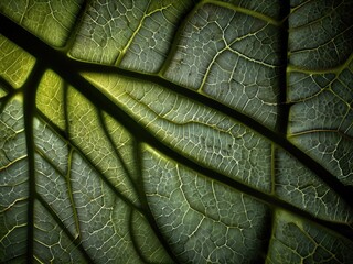 green leaf background