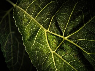 green leaf texture