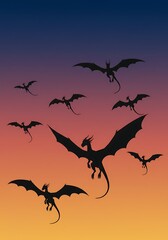 Dusk's Dragon Flight
