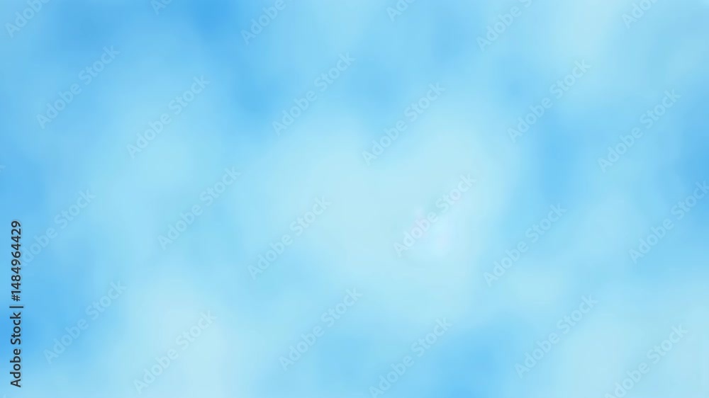 Poster soft blue background with a gentle bokeh effect ideal for beautiful design projects