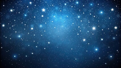 Obraz premium Dark blue background with small white spots and a few scattered black dots, reminiscent of a starry night sky, black, night sky