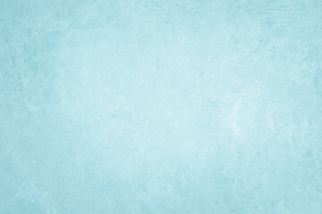 Pastel blue and white concrete stone texture for background in summer wallpaper. Cement and sand wall of tone vintage. Concrete abstract wall of light cyan color, cement texture mint green for design.
