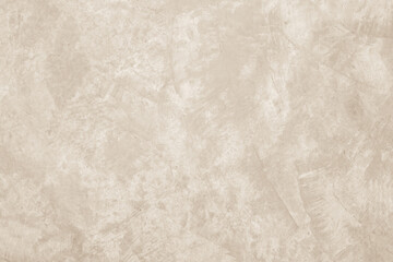 Colour old concrete wall texture background. Close up retro plain cream color cement wall background texture. Design paper vintage parchment element.
