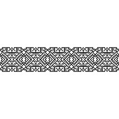 A seamless tribal-inspired line art style striped geometric pattern with black and white horizontal symmetry, perfect for stylish prints, decorative art and digital backgrounds.