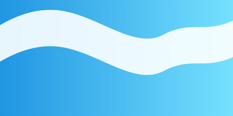 Abstract blue gradient background with shining lines waves. Minimalist background for banner, poster, cover, brochure, flyer, website