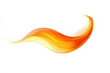 Abstract fiery flame, dynamic, fluid