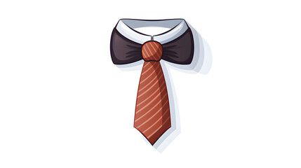 Happy Father's Day Necktie Mustache Card Design for Celebrating Fatherhood