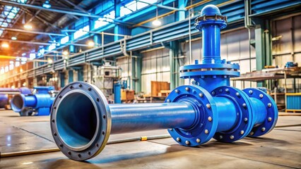 Pipe in Industrial Setting, factory tools