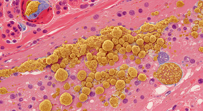 Xanthoma Skin Biopsy with Foamy Macrophages