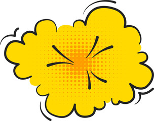 Comic Style Explosion