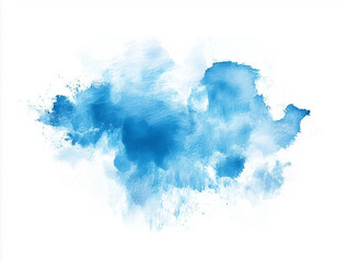 青い水彩背景