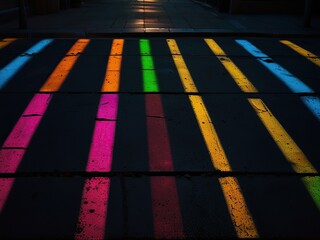 abstract background with colorful lines