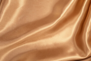 Gold fabric texture of natural for background. Luxurious canvas background.