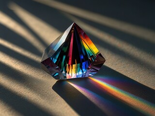 abstract background with colorful rays