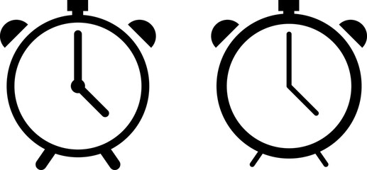  clock icon set. Time speed symbol. rapid speed delivery. watch icon sign 