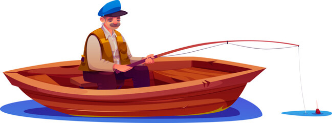Man Holding Fishing Rod