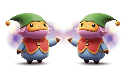 abstract color blurred bokeh background stock photo. ,isolated on white background, no text, ultra sharp detailed, 2d cute cartoon illustration