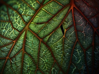 green leaf background