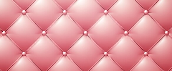 Obraz premium Pink Leather Upholstery Texture Background