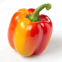 red and yellow peppers