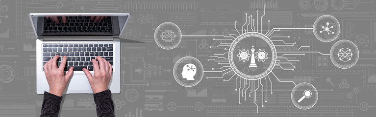 Concept of digital strategy