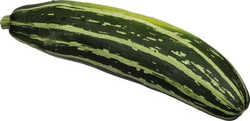 Zucchini Isolated From Background