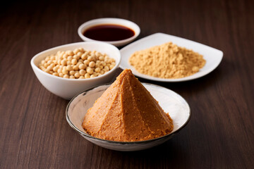 味噌や醤油などの大豆の発酵食品