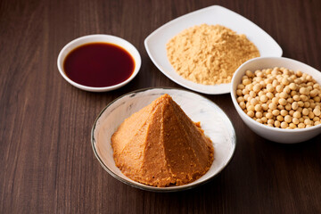 味噌や醤油などの大豆の発酵食品